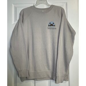 Independent Trading Co Lacrosse Good Vibes Graphic Sweatshirt Sand Tan Large